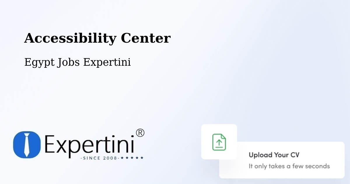 Accessibility Statement – Zefta - Egypt Jobs Expertini