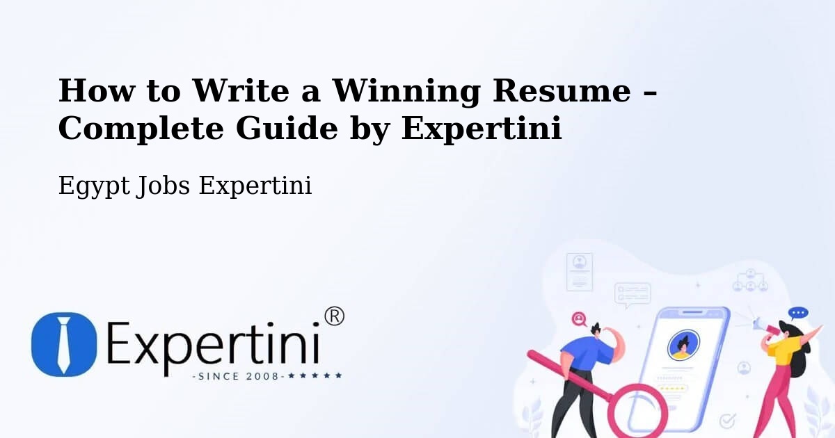 Resume Writing Guide for Job Seekers – Zefta - Zefta, Egypt Jobs Expertini